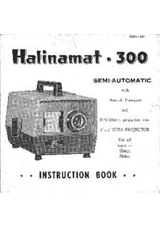 Halina Halinamat 300 manual. Camera Instructions.